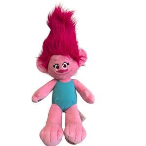 BABW Troll Poppy 23" Plush Toy - Build A Bear Dreamworks Stuffed Figure 2016